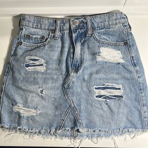 Denim skirt from Aeropostale